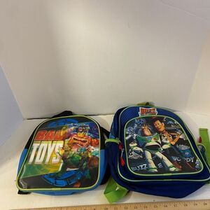 2 Disney Toy Story youth backpacks